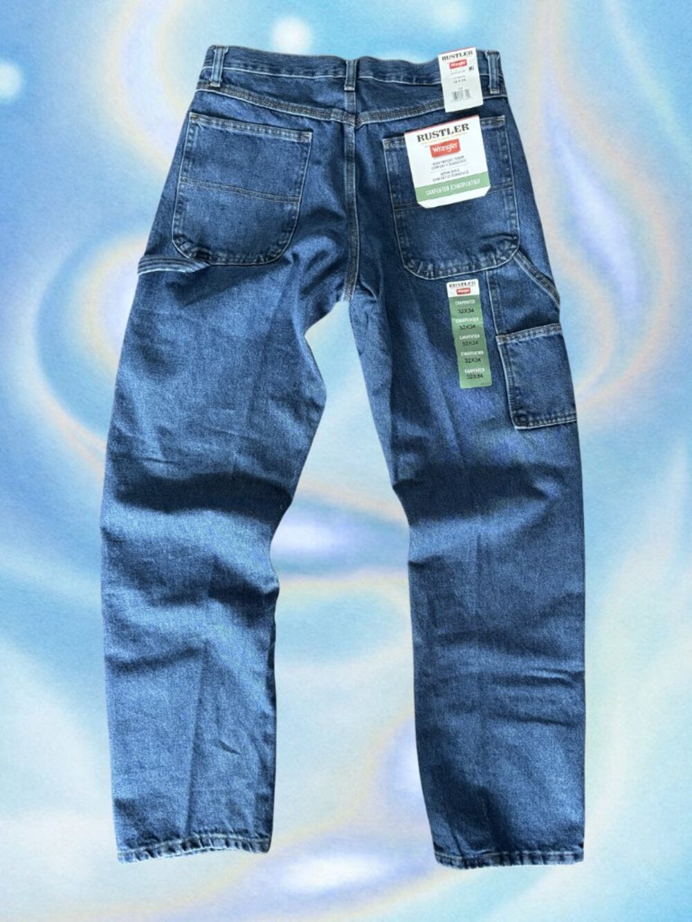 Rustler x Wrangler Carpenter Jeans 32x34 NWT | Workwear Denim Utility Pants